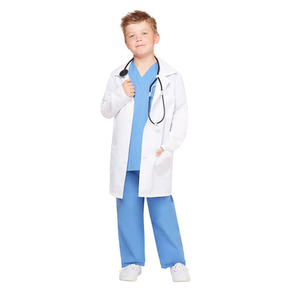 Kids Doctor Costume BLUE / WHITE