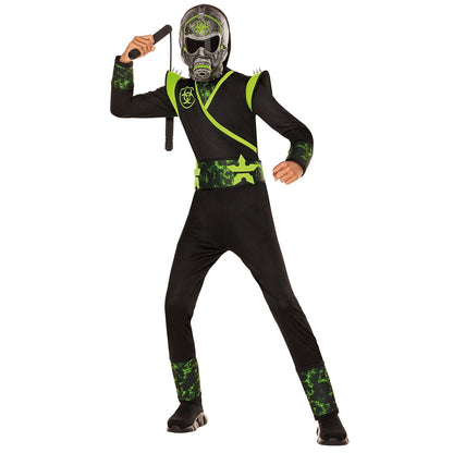 Kids Toxic Ninja Costume BLACK AND GREEN