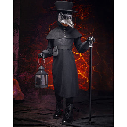 Kids Plague Doctor Costume BLACK