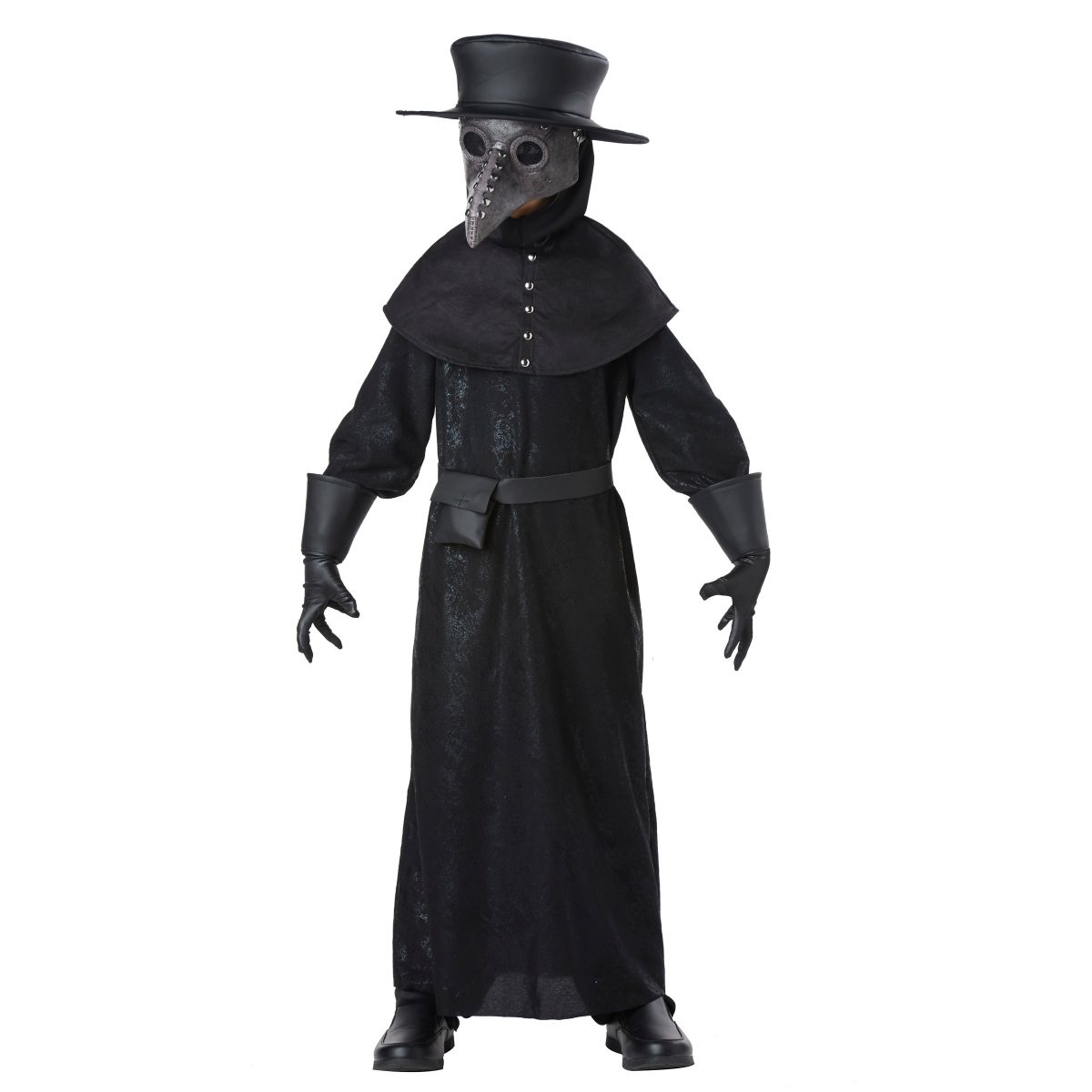Kids Plague Doctor Costume BLACK