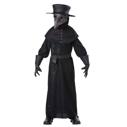Kids Plague Doctor Costume BLACK