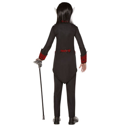 Kids Gothic Vampire Costume BLACK
