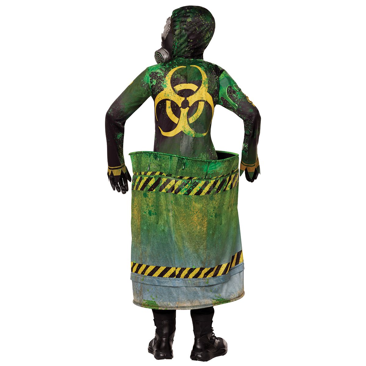 Kids Hazardous Waste Zombie Costume GREEN