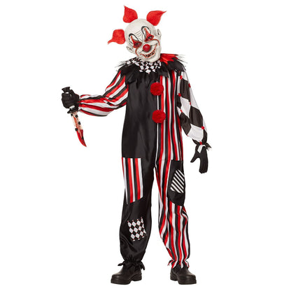 Kids Krazy Clown Costume BLACK
