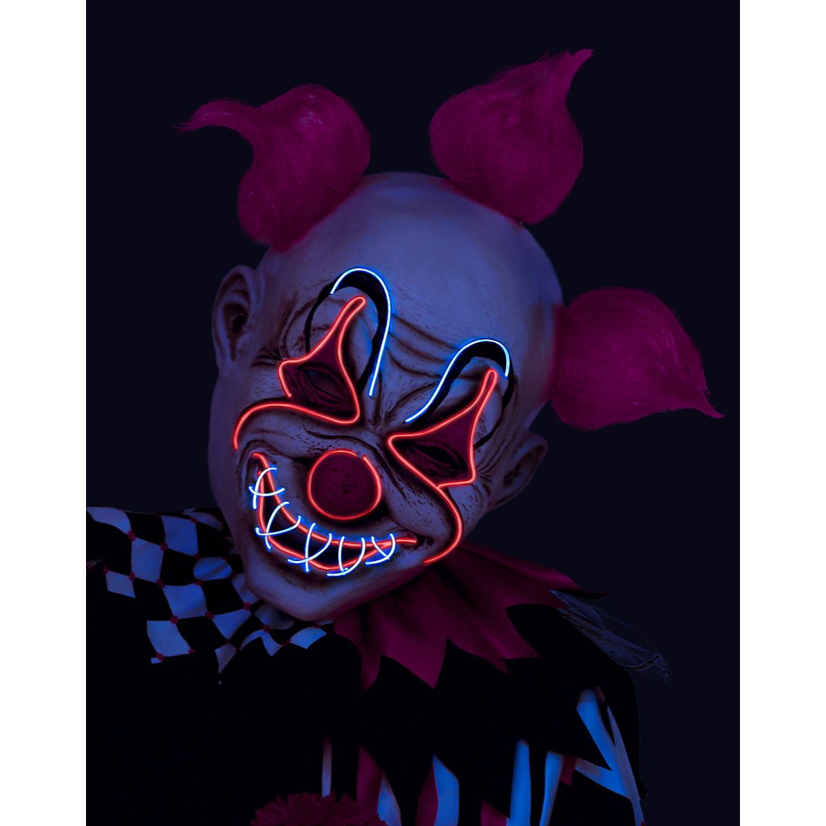 Kids Krazy Clown Costume BLACK