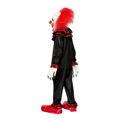 Kids Crouchy the Clown Costume BLACK AND RED