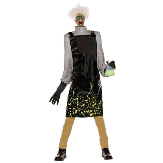 Kids Mad Scientist Costume BLACK/GRAY