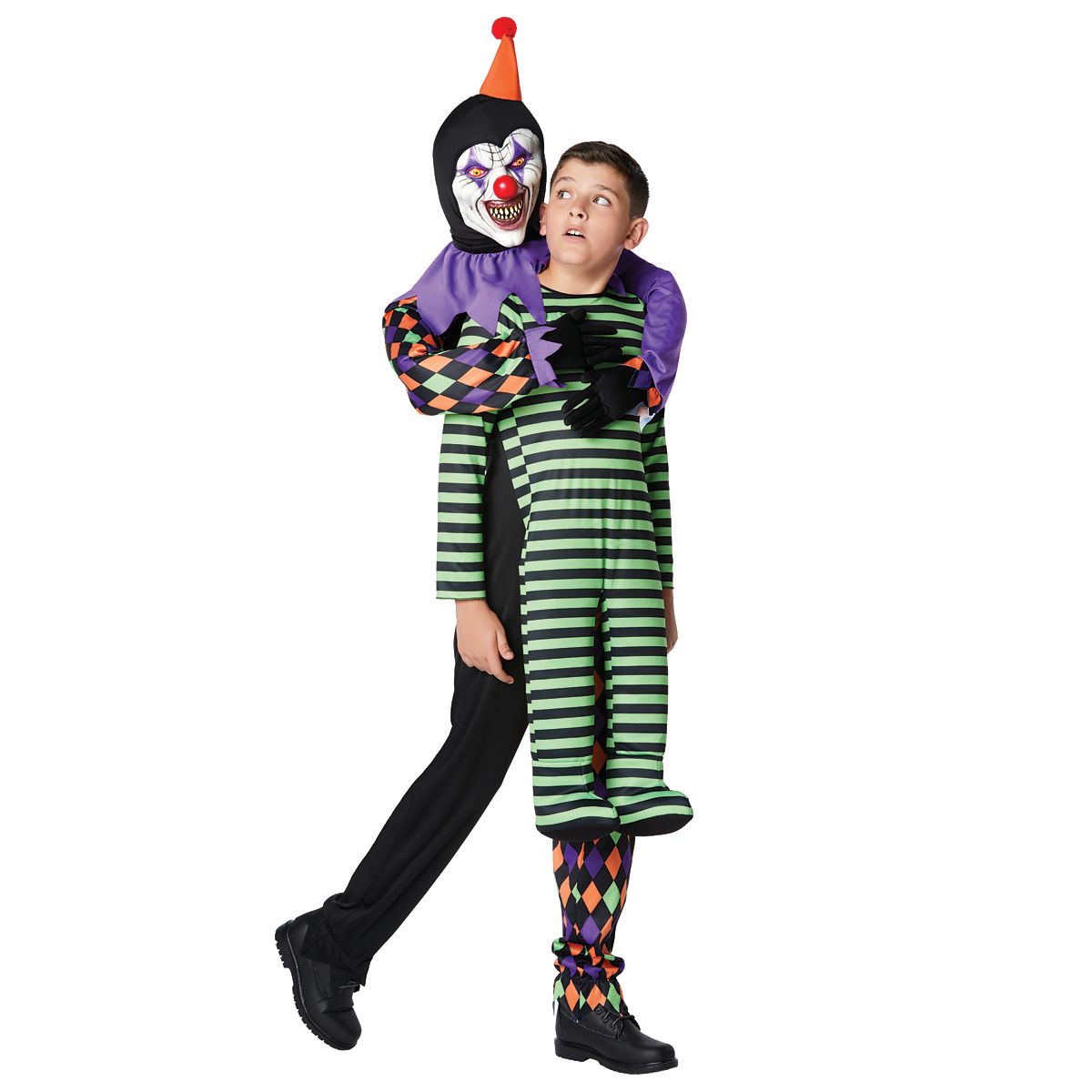 Kids Clown Capture Costume STRIPE