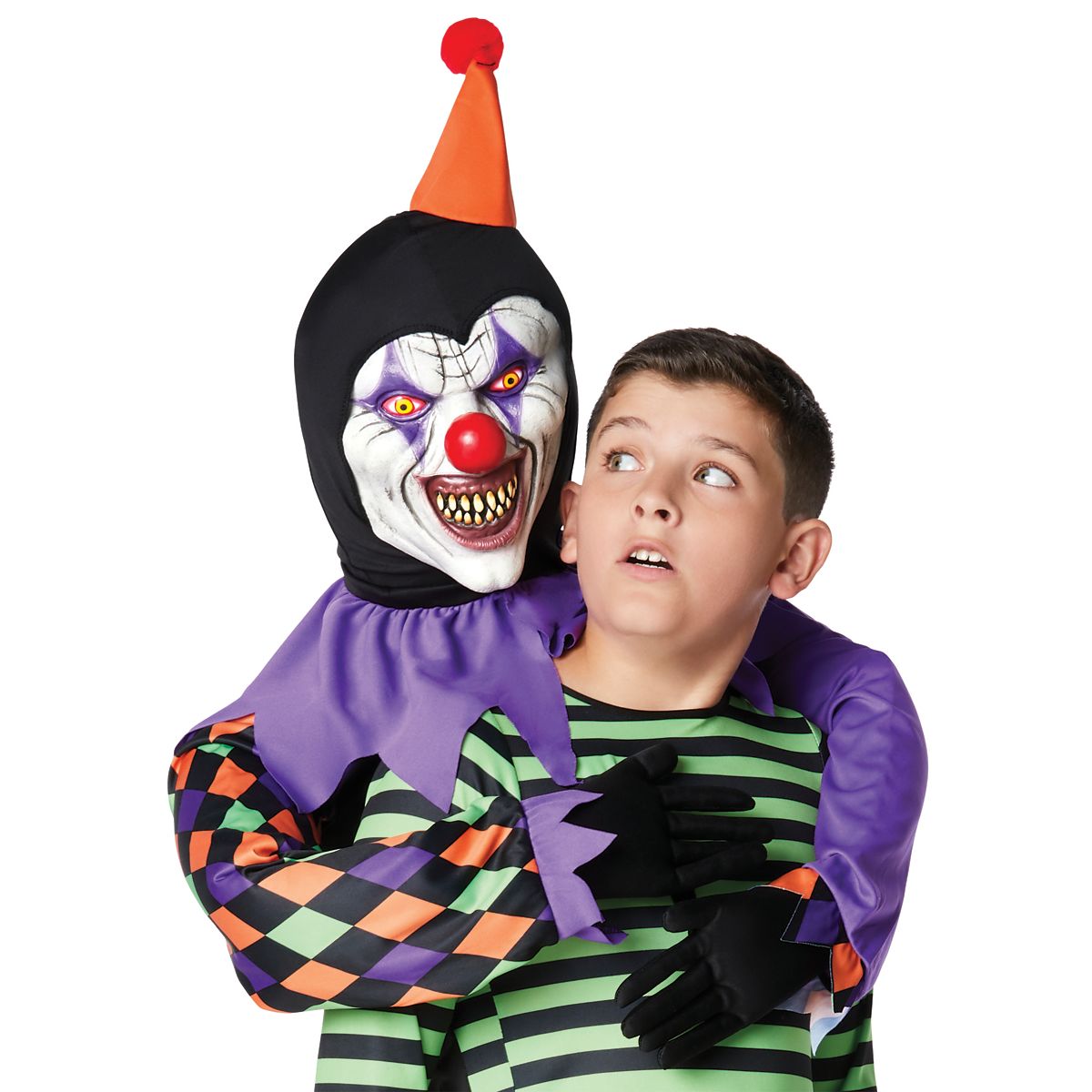 Kids Clown Capture Costume STRIPE