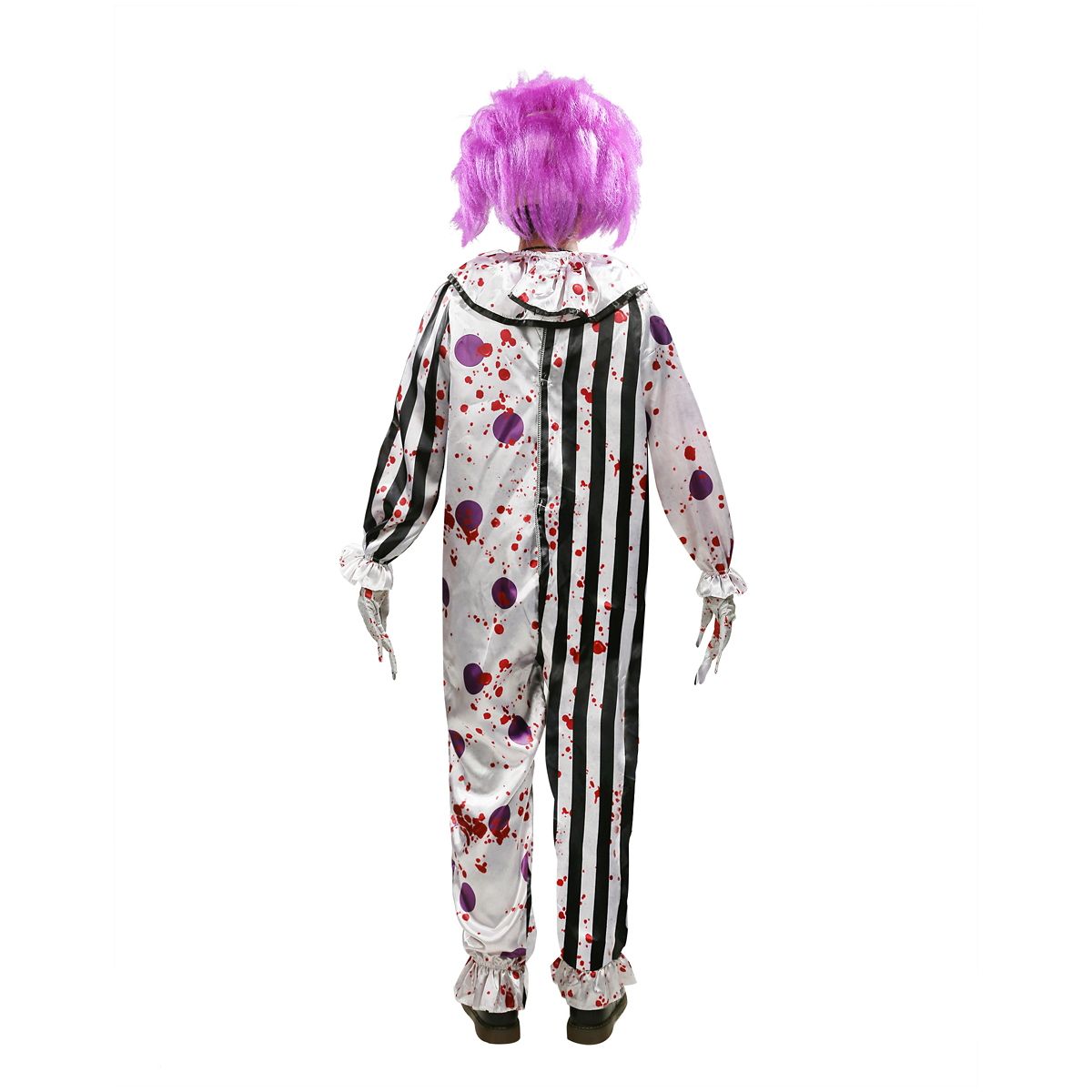 Kids Hugz the Clown Costume PURPLE
