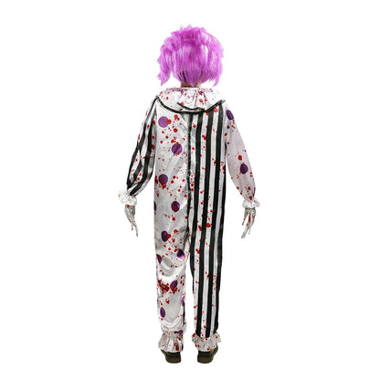 Kids Hugz the Clown Costume PURPLE