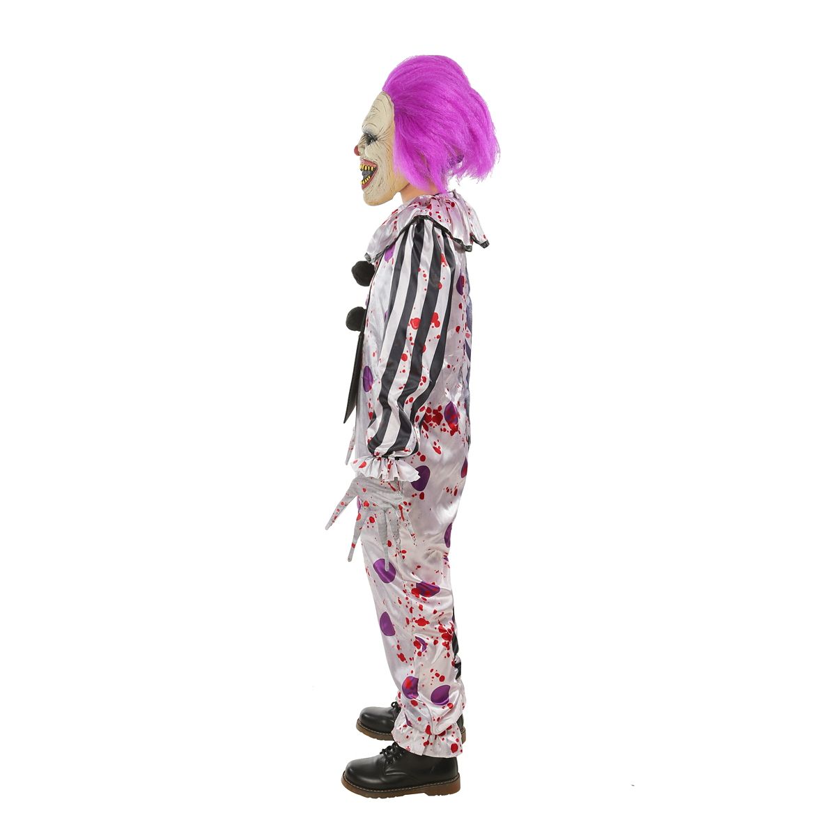 Kids Hugz the Clown Costume PURPLE