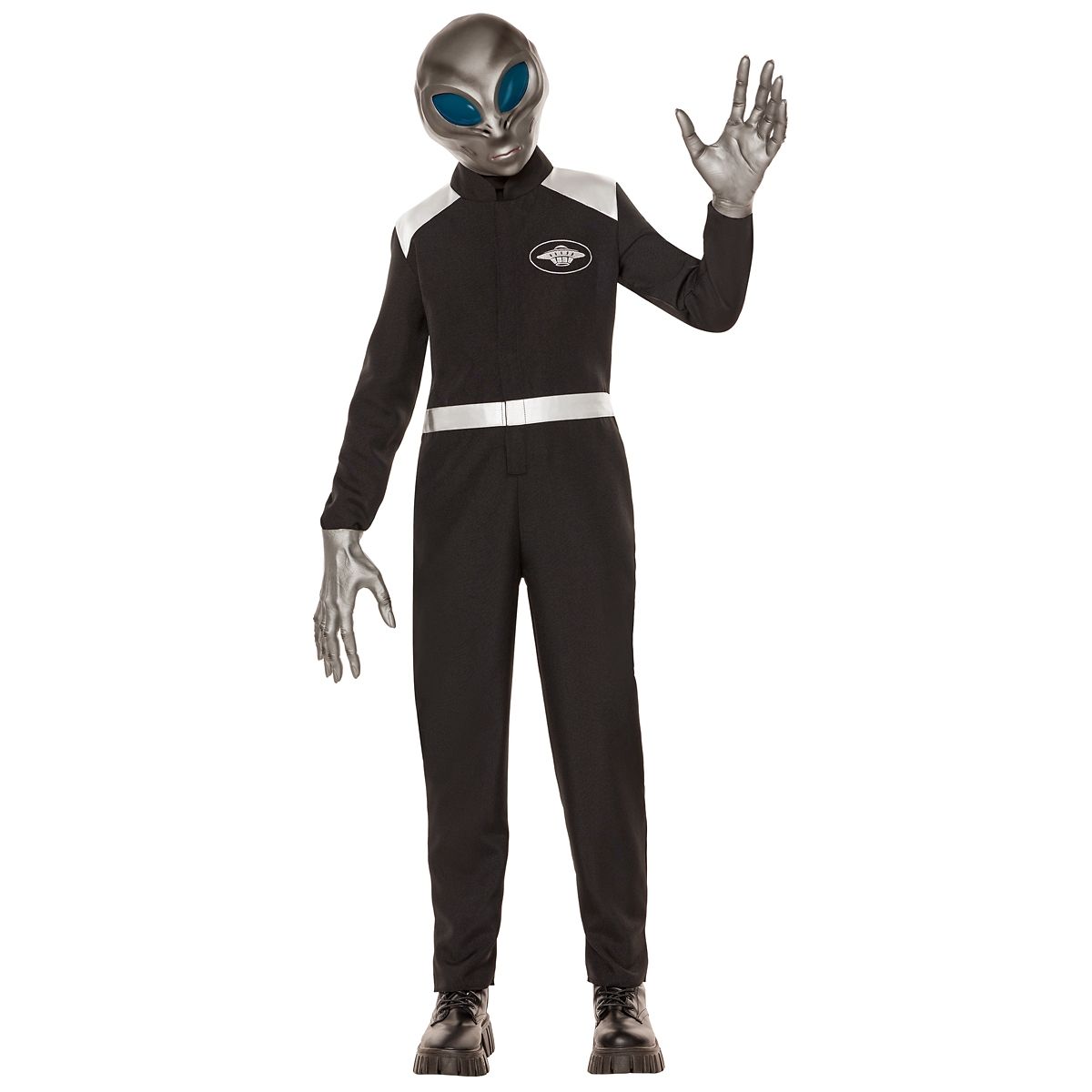 Kids Alien Jumpsuit Costume GRAY