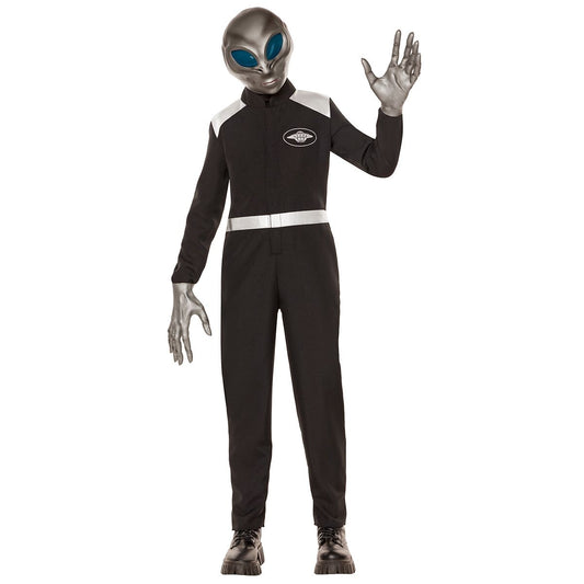 Kids Alien Jumpsuit Costume GRAY
