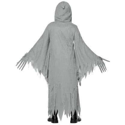 Kids Light-Up Skull Reaper Costume GRAY