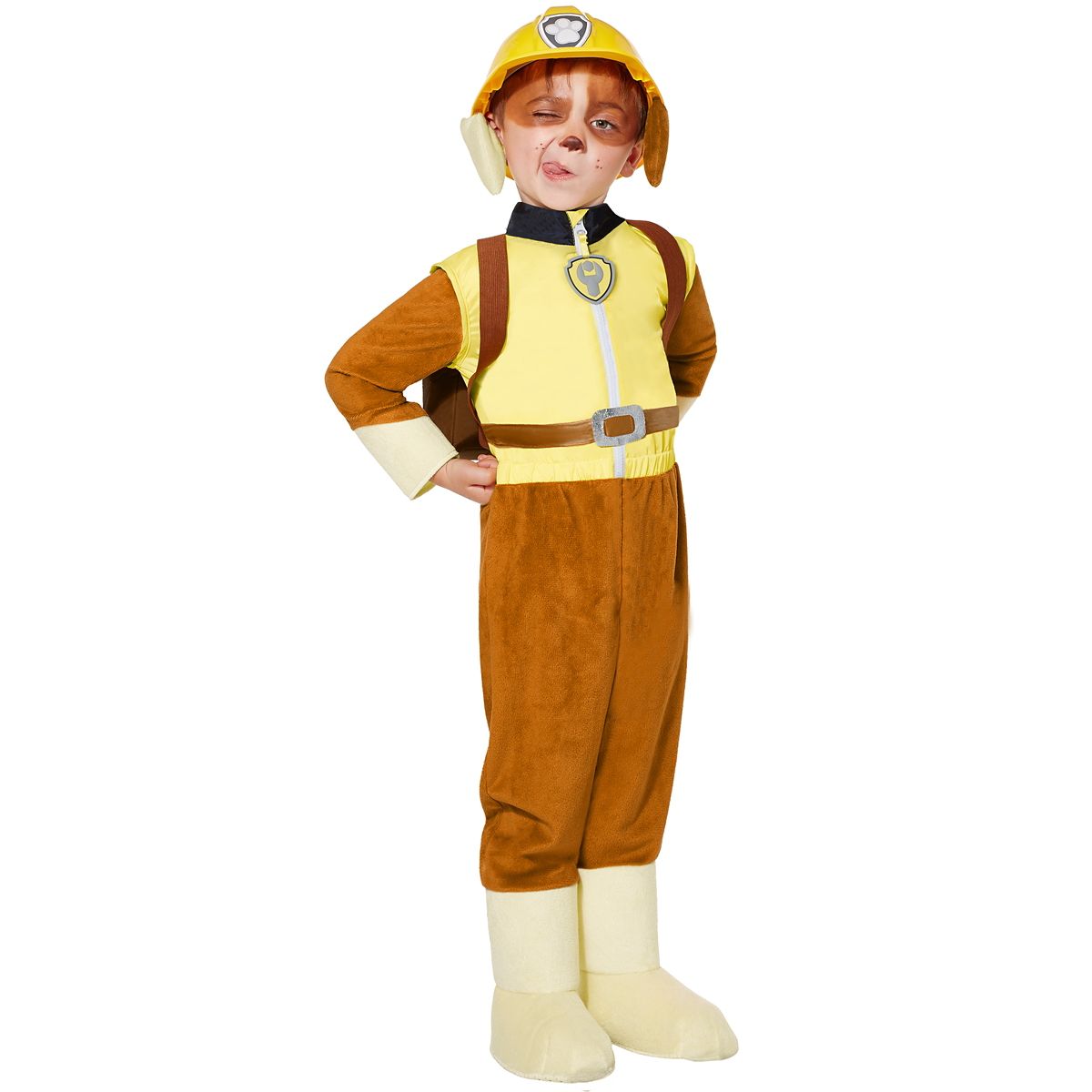 Toddler Rubble One Piece Costume Deluxe - PAW Patrol YELLOW