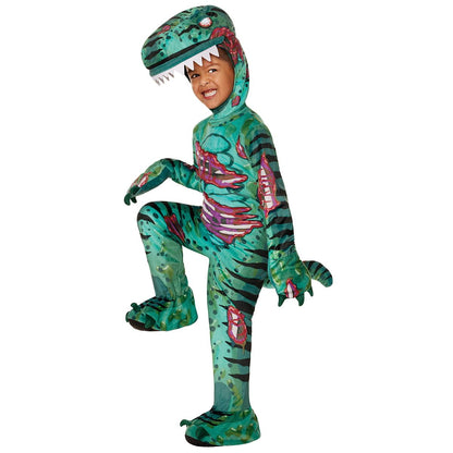 Toddler Zombie Dinosaur Costume GREEN
