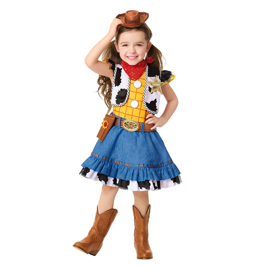 Toddler Woody Dress Costume -  Toy Story MULTI-COLOR