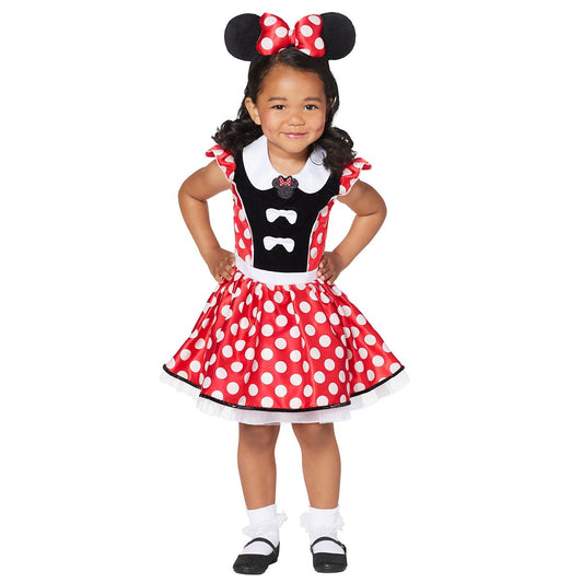 Toddler Minnie Mouse Red Dress Costume - Mickey and Friends RED