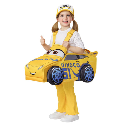 Toddler Cruz Ramirez Ride-Along Costume - Cars YELLOW