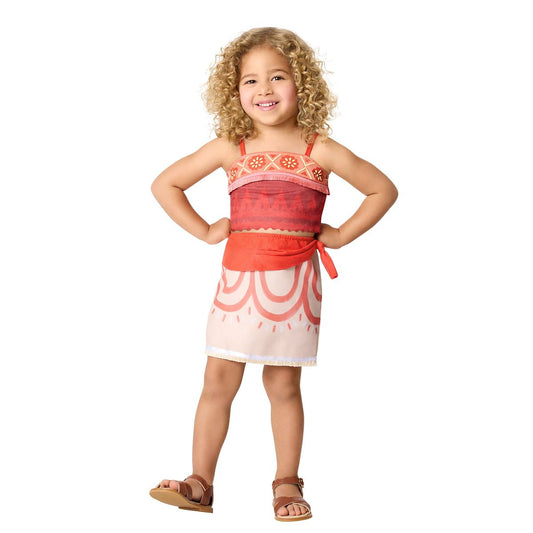 Toddler Simea Costume - Moana 2 RED