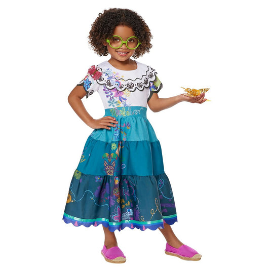 Toddler Mirabel Dress Costume - Disney Encanto MULTI-COLOR