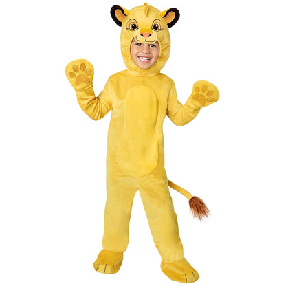 Toddler Simba Jumpsuit Costume - The Lion King TAN