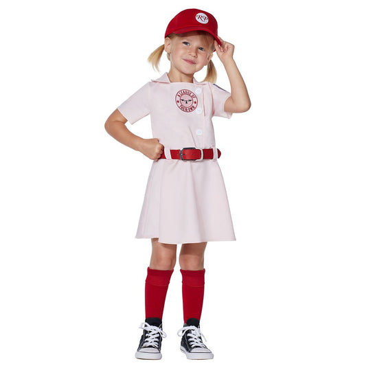 Toddler Dottie Costume - A League of Their Own PINK