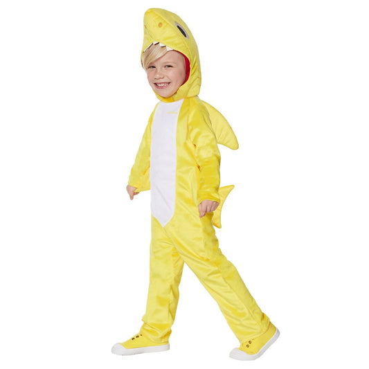 Toddler Baby Shark Jumpsuit Costume YELLOW