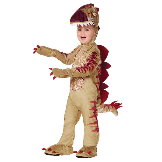 Toddler Stegosaurus Costume BLACK AND RED