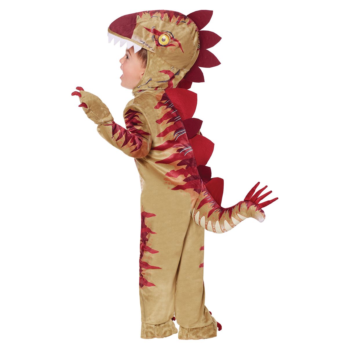 Toddler Stegosaurus Costume BLACK AND RED