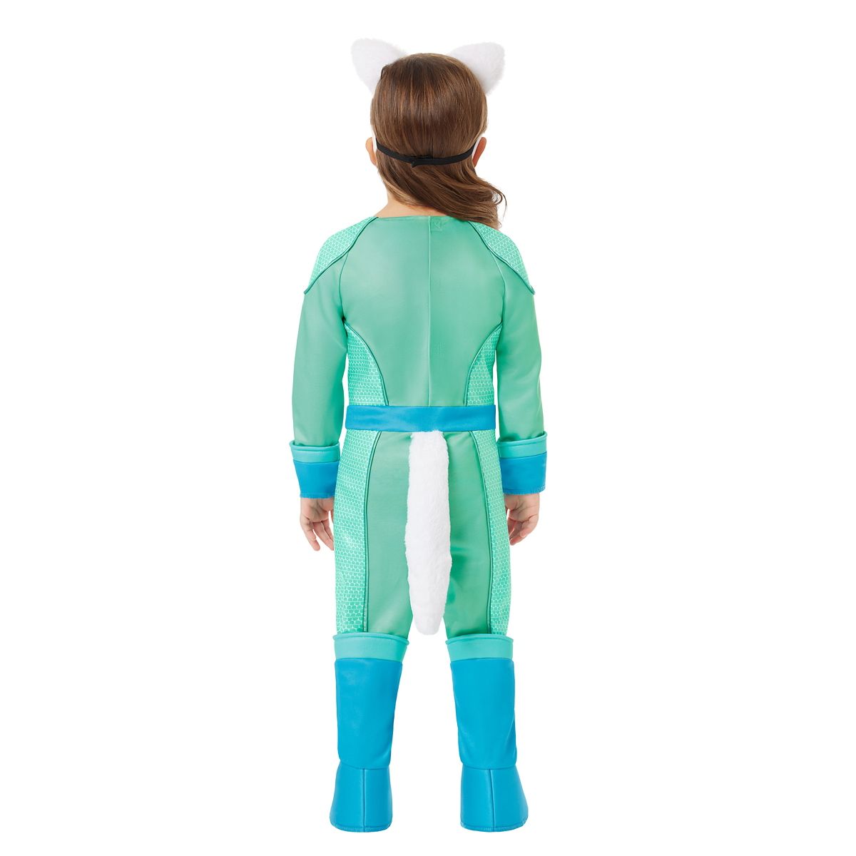 Toddler Light-Up Bitsy Jumpsuit Costume - SuperKitties TEAL