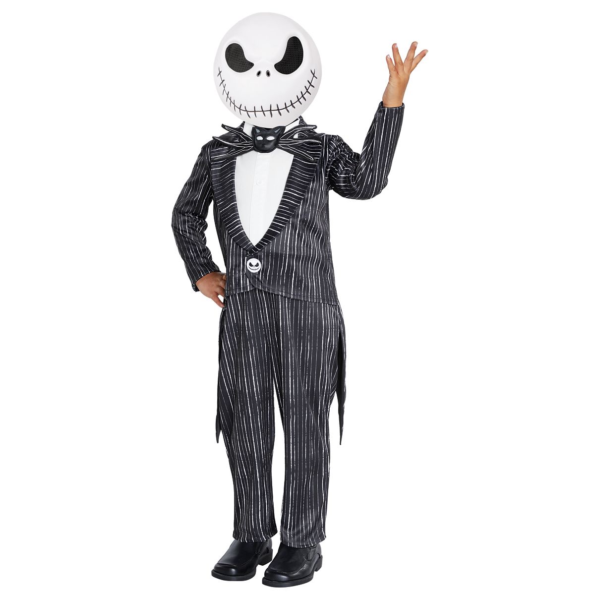 Toddler Jack Skellington Costume - The Nightmare Before Christmas BLACK AND WHITE