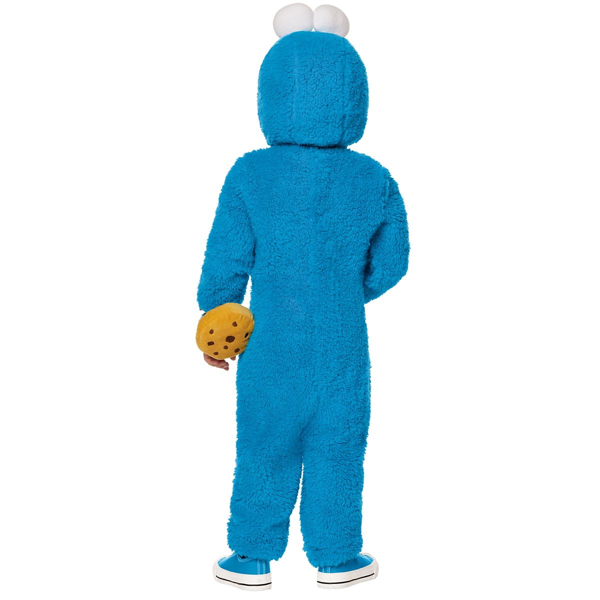 Toddler Cookie Monster Jumpsuit Costume - Sesame Street BLUE