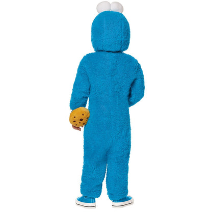 Toddler Cookie Monster Jumpsuit Costume - Sesame Street BLUE