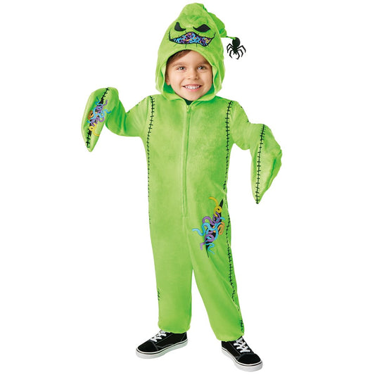 Toddler Oogie Boogie Jumpsuit Costume - The Nightmare Before Christmas GREEN