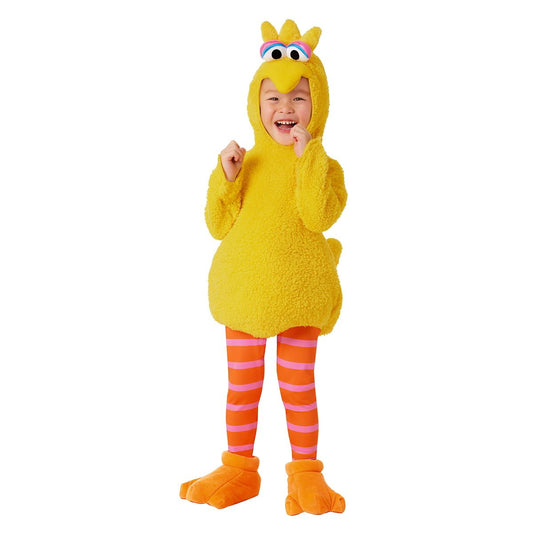 Toddler Big Bird Jumpsuit Costume - Sesame Street YELLOW