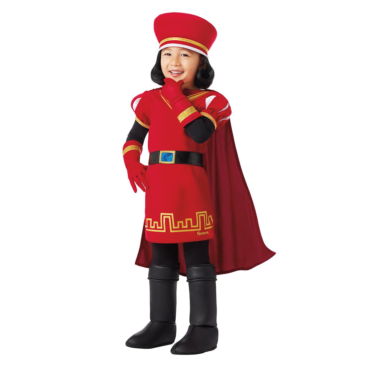 Toddler Lord Farquaad Costume - Shrek RED