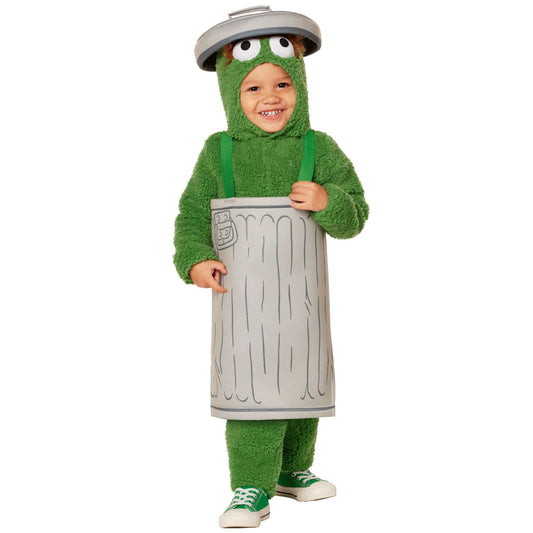 Toddler Oscar the Grouch Costume - Sesame Street GREEN