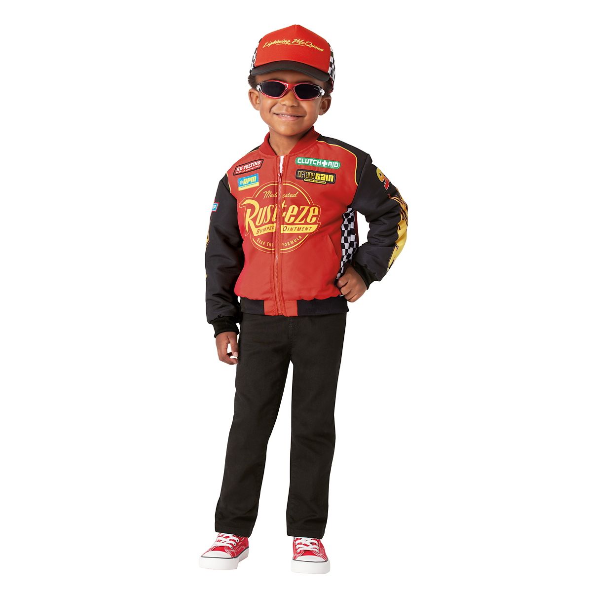Toddler Lightning McQueen Racing Jacket - Cars RED
