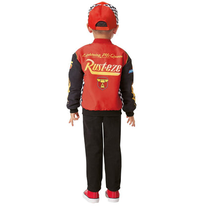 Toddler Lightning McQueen Racing Jacket - Cars RED