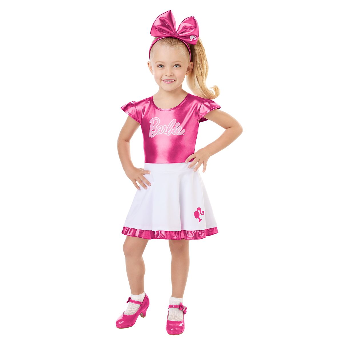 Toddler Barbie Dress Costume PINK