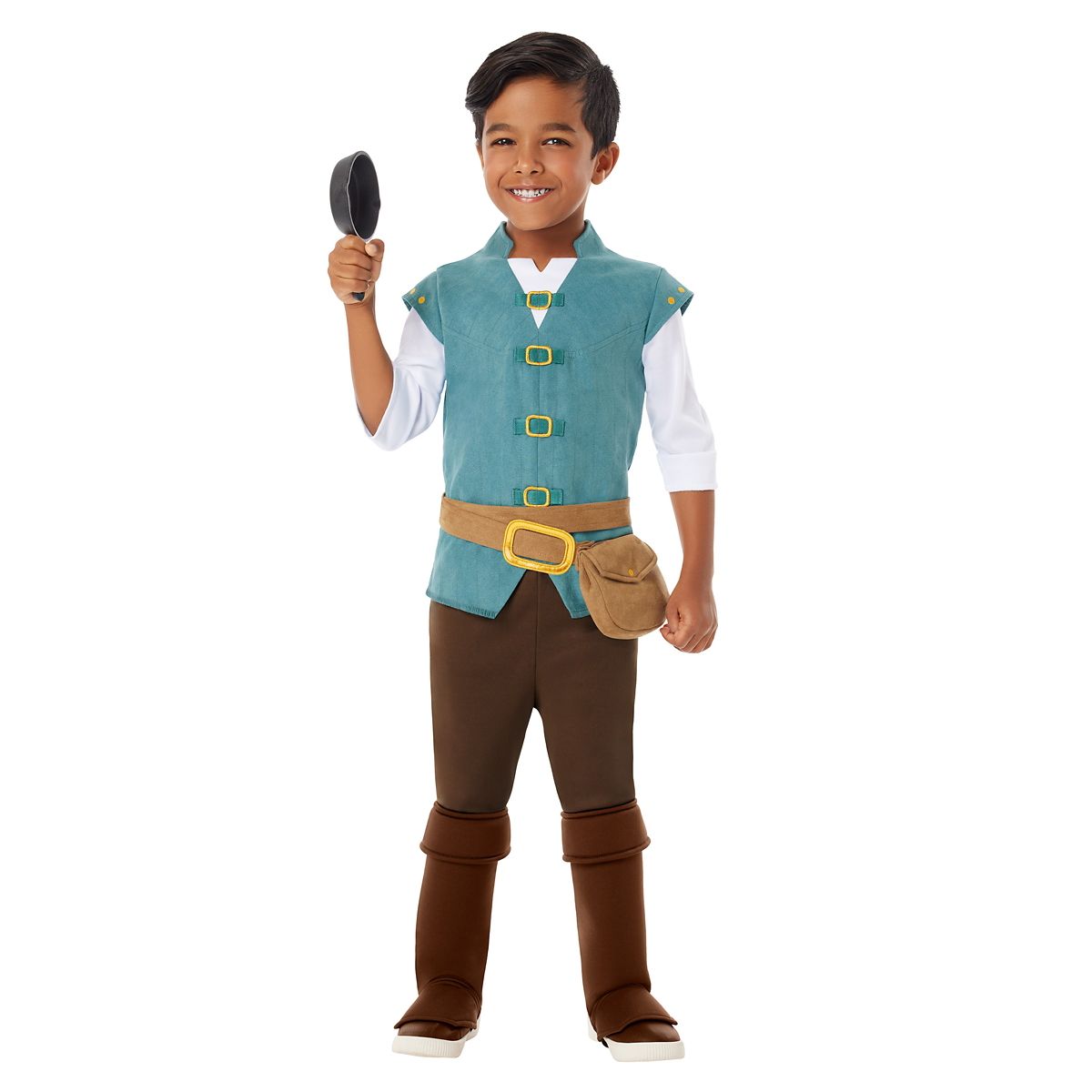 Toddler Flynn Rider Jumpsuit Costume - Tangled BLUE