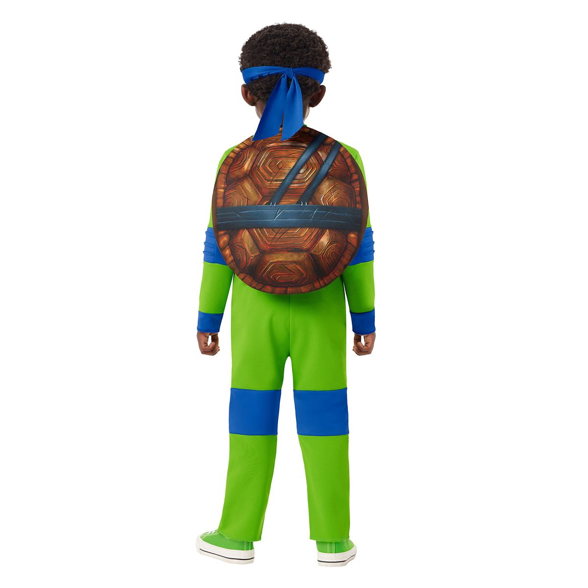 Toddler Leonardo Jumpsuit Costume - TMNT Mutant Mayhem GREEN