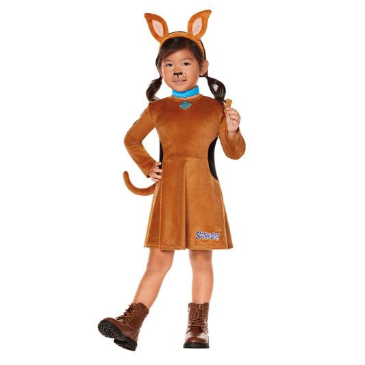 Toddler Scooby-Doo Dress Costume BROWN