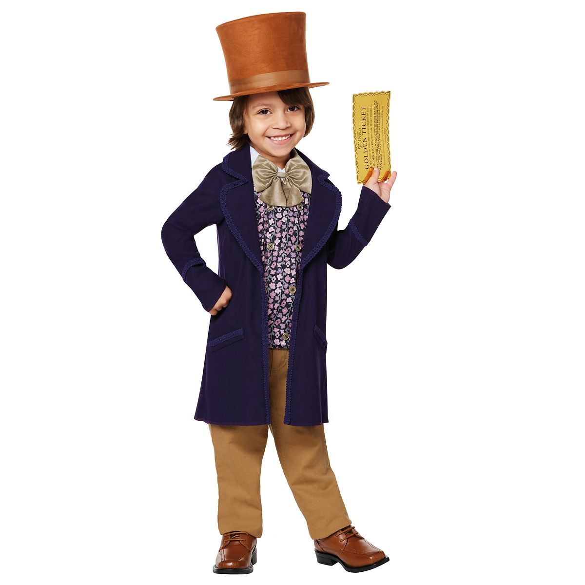 Toddler Willy Wonka Costume PURPLE