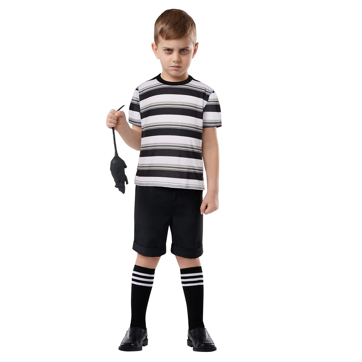 Toddler Pugsley Addams Costume - The Addams Family BLACK AND WHITE