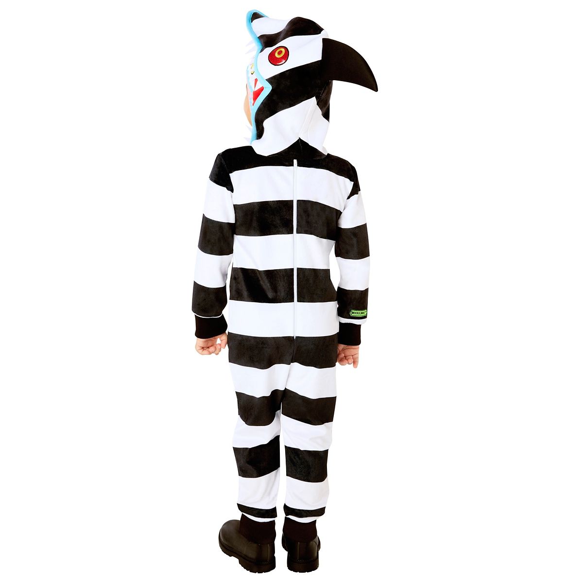 Toddler Sandworm Costume - Beetlejuice BLACK AND WHITE