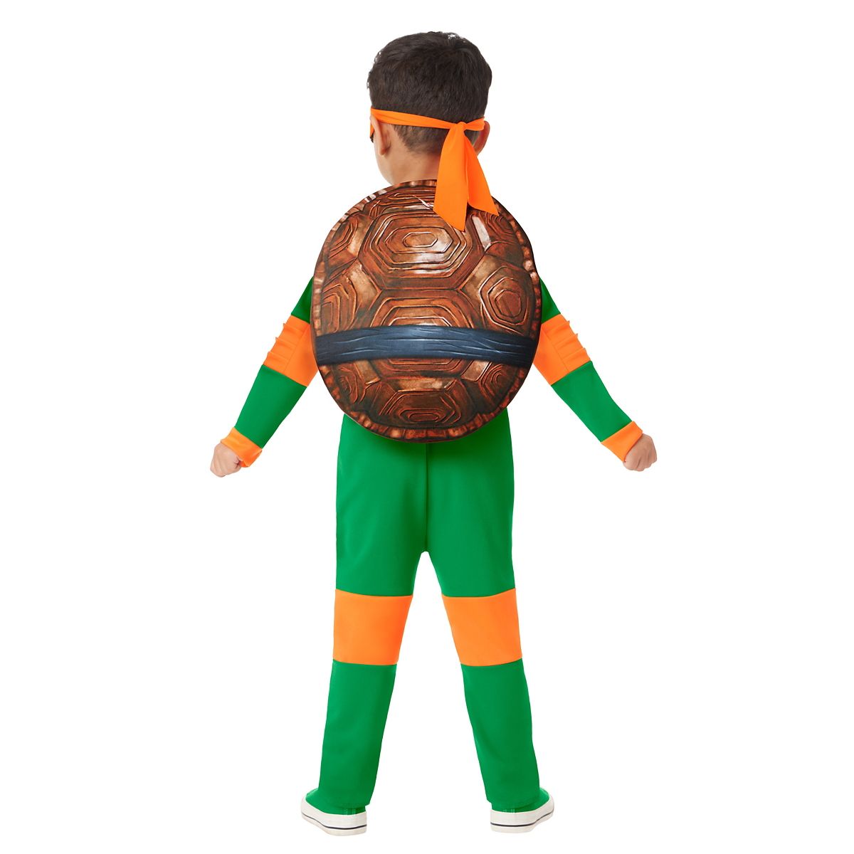 Toddler Michelangelo Jumpsuit Costume - TMNT Mutant Mayhem GREEN