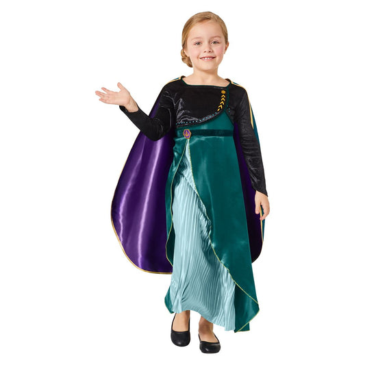 Toddler Queen Anna Costume - Frozen 2 PURPLE/TEAL/BLUE